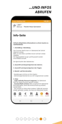 i-NET-Menue® android App screenshot 1